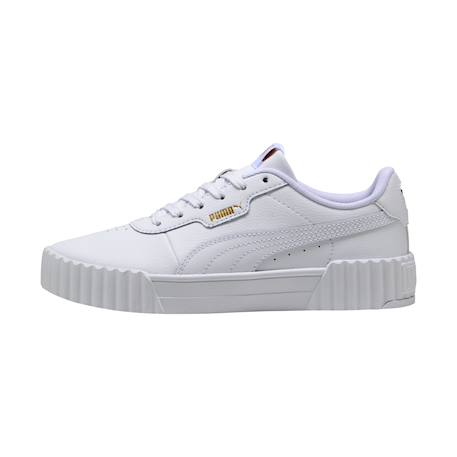 Baskets basses  fille à lacets Blanc 2 - vertbaudet enfant 