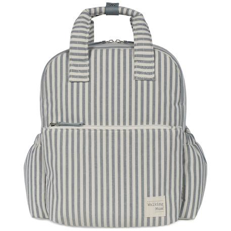 Sac à dos à langer praliné rayures moka Marron+Vert 9 - vertbaudet enfant 