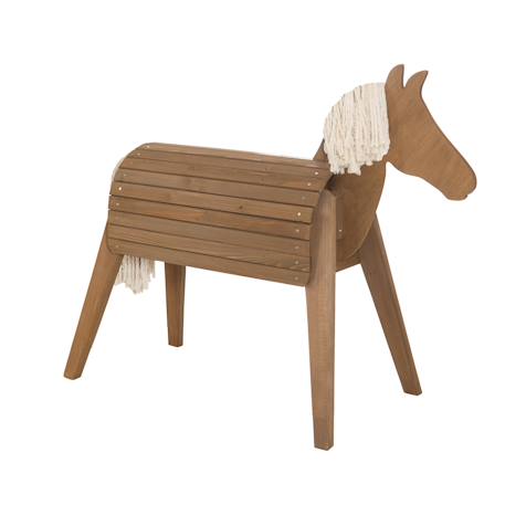 Cheval de voltige en bois massif Gris+Teck 7 - vertbaudet enfant 