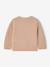 Cardigan broderie dorée coeur bébé beige+vieux rose 2 - vertbaudet enfant 