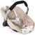 Siège auto pour poupées beige avec oursons Beige 2 - vertbaudet enfant 