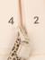 Gilet de flottaison Kitty Leopard marron imprimé 5 - vertbaudet enfant 