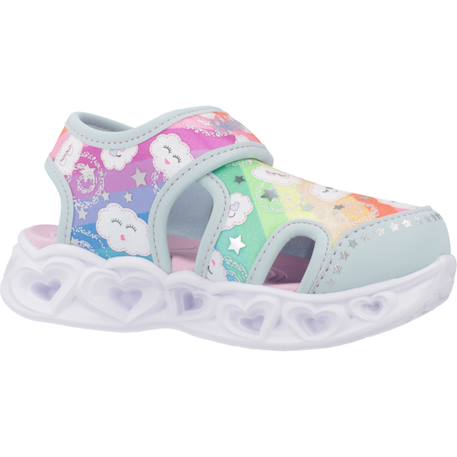 Sandales fille modèle cutie clouds Multicolore tqmt 5 - vertbaudet enfant 