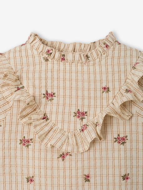 Robe bébé fille manches longues écru 3 - vertbaudet enfant 