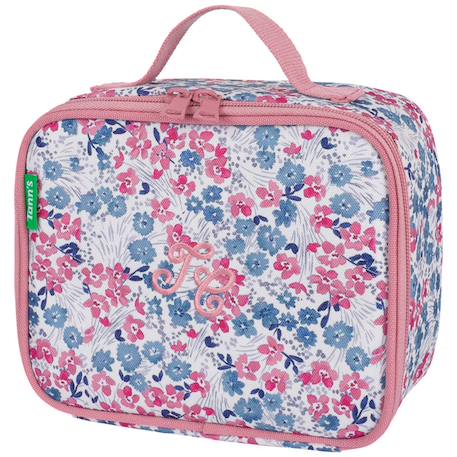 Boîte à goûter tann's x tartine et chocolat fleurs Rose, bleu 1 - vertbaudet enfant 