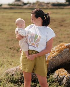 Vêtements de grossesse-T-shirt, débardeur-T-shirt d'allaitement mama del sol