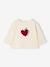 T-shirt manches longues bébé fille écru 1 - vertbaudet enfant 