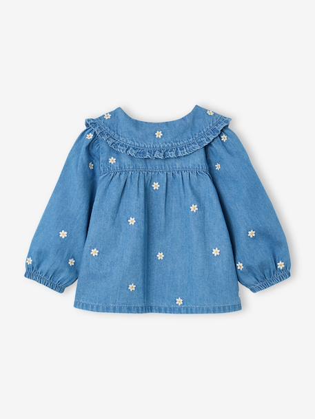 Blouse bébé fille manches longues stone 2 - vertbaudet enfant 