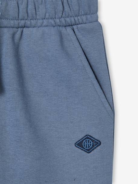 Pantalon de jogging garçon bleu jean+bordeaux+vert sapin 3 - vertbaudet enfant 