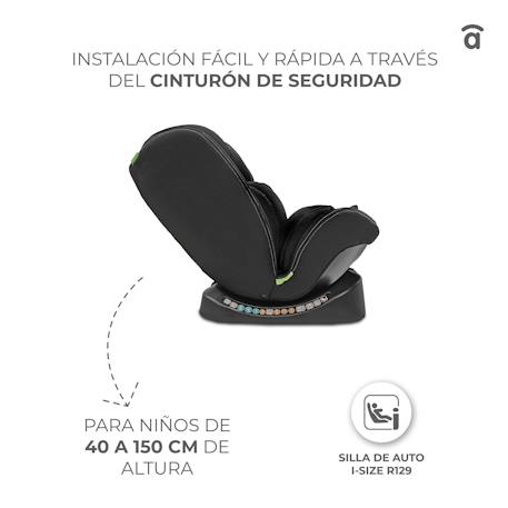Siège auto primakid Noir 4 - vertbaudet enfant 