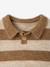 Pull polo bébé garçon taupe 3 - vertbaudet enfant 