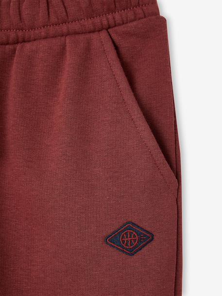 Pantalon de jogging garçon bleu jean+bordeaux+vert sapin 8 - vertbaudet enfant 