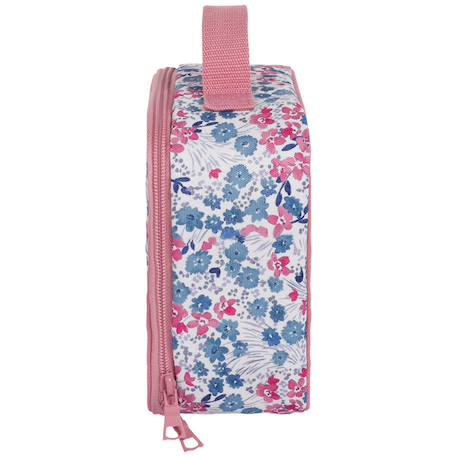 Boîte à goûter tann's x tartine et chocolat fleurs Rose, bleu 3 - vertbaudet enfant 