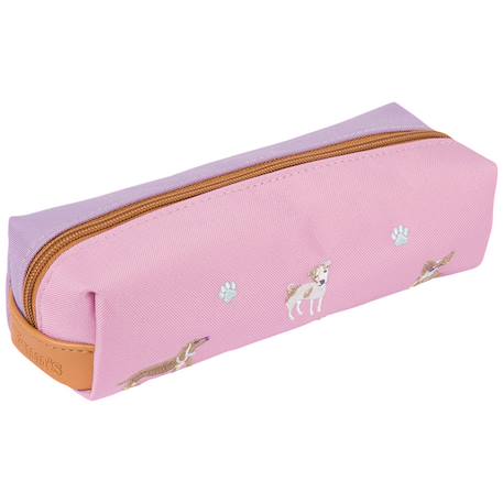 Trousse simple les fantaisies mila Violet, rose 2 - vertbaudet enfant 