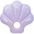 Bouée gonflable coquillage Violet, blanc 1 - vertbaudet enfant 