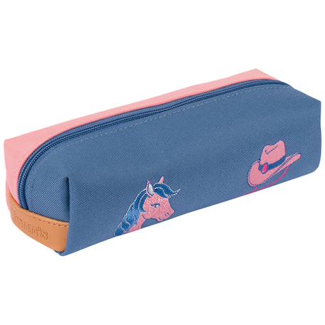 Trousse simple les fantaisies jane Rose, bleu 2 - vertbaudet enfant 