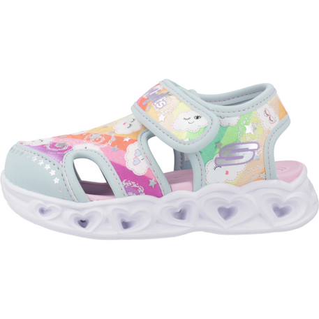 Sandales fille modèle cutie clouds Multicolore tqmt 2 - vertbaudet enfant 