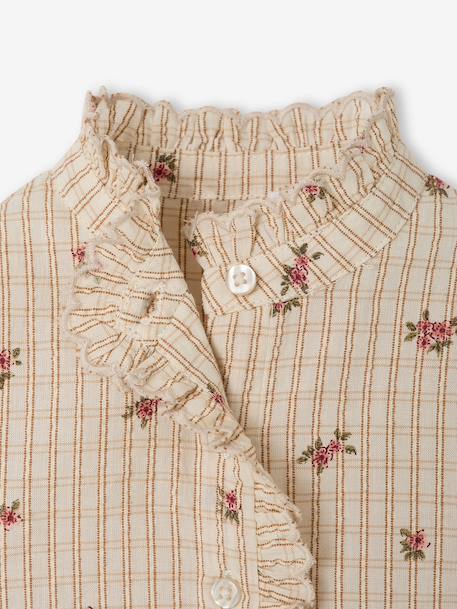 Blouse bébé fille manches longues écru 4 - vertbaudet enfant 