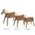Cheval de voltige en bois massif Gris+Teck 8 - vertbaudet enfant 
