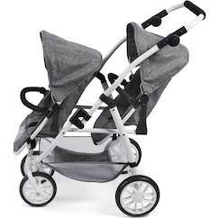 Jouet-Poupons et poupées-Le buggy twinny pour poupées