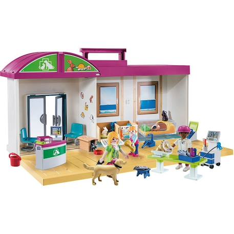 My life clinique vétérinaire à emporter 71715 Multicolore 1 - vertbaudet enfant 