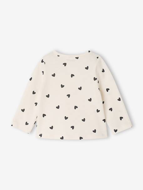 Lot de 2 T-shirts bébé Basics manches longues noisette 5 - vertbaudet enfant 