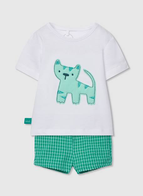 Ensemble pour bébé Blanc 1 - vertbaudet enfant 