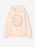 Sweat à capuche fille écru 1 - vertbaudet enfant 