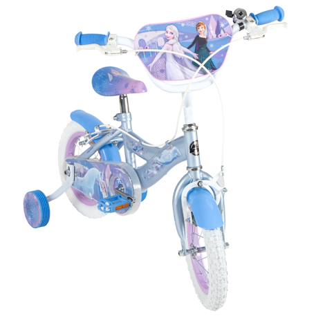 Vélo enfant disney - reine des neiges Bleu 2 - vertbaudet enfant 