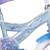 Vélo enfant disney - reine des neiges Bleu 4 - vertbaudet enfant 