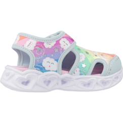 Chaussures-Chaussures bébé 17-26-Marche fille 19-26-Sandales fille modèle cutie clouds