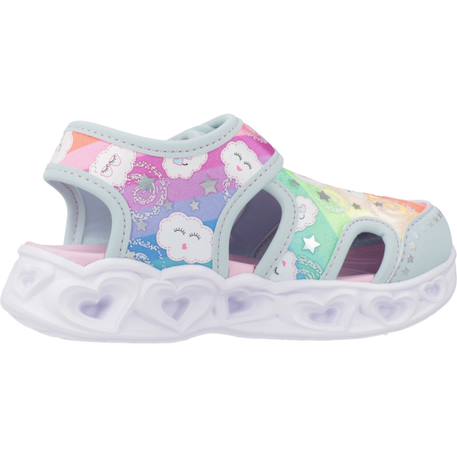 Sandales fille modèle cutie clouds Multicolore tqmt 1 - vertbaudet enfant 