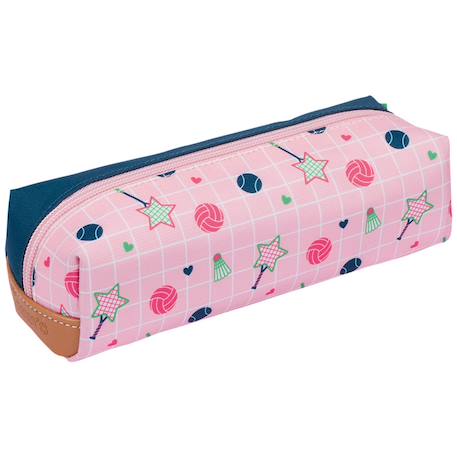 Trousse simple les fantaisies caroline Vert, rose 1 - vertbaudet enfant 