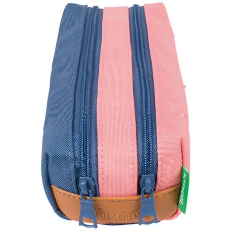 Trousse double les fantaisies jane Rose, bleu 3 - vertbaudet enfant 