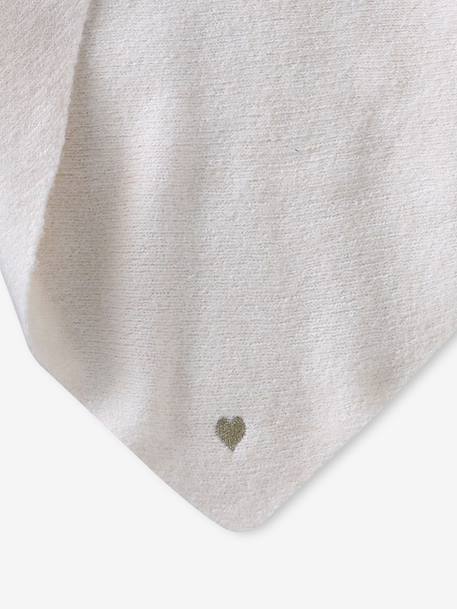 Echarpe triangle en tricot fille écru 4 - vertbaudet enfant 