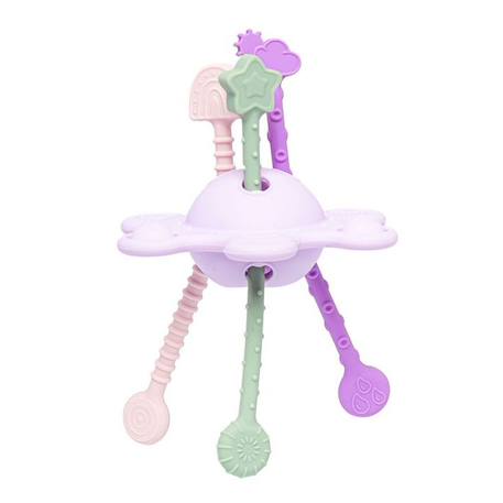 Jouet sensoriel planète multicolore Bleu+Violet 8 - vertbaudet enfant 