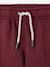 Pantalon de jogging garçon bordeaux+gris ardoise 4 - vertbaudet enfant 