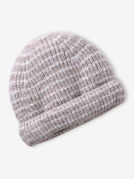 Ensemble bébé garçon bonnet, snood et moufles bleu océan+taupe 8 - vertbaudet enfant 