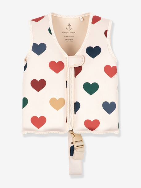 Gilet de flottaison Ellis Cœur multicolore 1 - vertbaudet enfant 