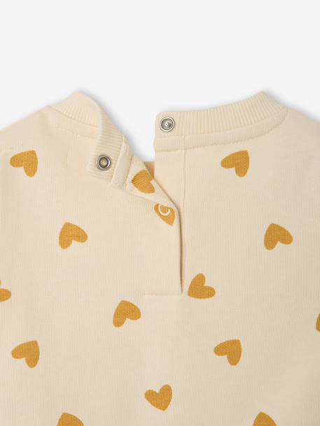 Sweat-shirt imprimé motif léopard taupe+vanille 11 - vertbaudet enfant 