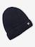 Bonnet fille cote écru+marine 3 - vertbaudet enfant 