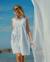 Robe chemisier de grossesse et d'allaitement agathe Bleu 2 - vertbaudet enfant 