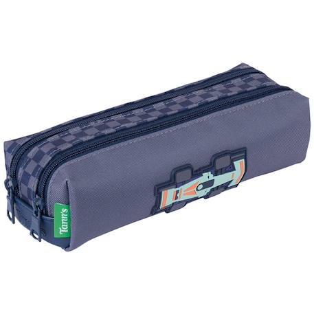 Trousse double les fantaisies romain Gris 1 - vertbaudet enfant 
