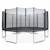 Trampoline ø490cm - jupiter avec son filet de protection Gris 2 - vertbaudet enfant 