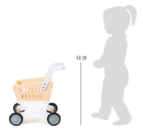 Caddie en bois tendance Beige 5 - vertbaudet enfant 