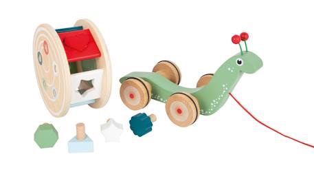 Escargot à tirer et à encastrer Beige 5 - vertbaudet enfant 