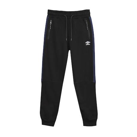 Pantalon de jogging junior molletonné Noir 1 - vertbaudet enfant 
