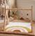 Arche d'éveil bois avec 4 jouets Beige/bleu+Beige/jaune+Beige/rose+Bleu+Ecru/caramel+Jaune+Jaune/vert+Marron+Rose 18 - vertbaudet enfant 