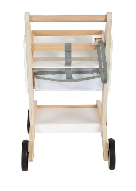 Caddie en bois fresh Blanc 2 - vertbaudet enfant 