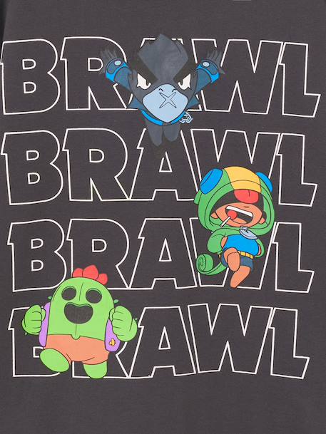 Sweat à capuche Brawl Stars garçon anthracite 5 - vertbaudet enfant 